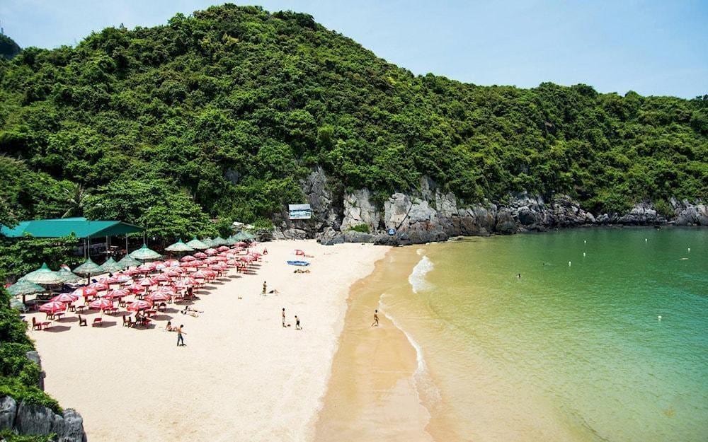 Cat Co 1 Beach is the most famous among 3 beaches